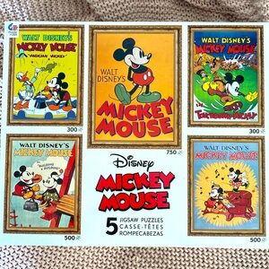 Mickey Mouse Puzzle - 5-in-1 Box!